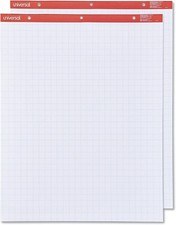 35602 Recycled Easel Pads Quadrille Rule 27 x 34 White 50 Sheet Case of 2 Pads