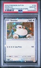 Snorlax Three Pack Blister PSA 10 Twilight Masquerade Black Star Promo #122