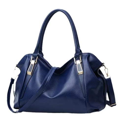 Borsa a mano donna in morbida pelle tracolla manico superiore tracolla tote messenger borsetta - Foto 3 di 10