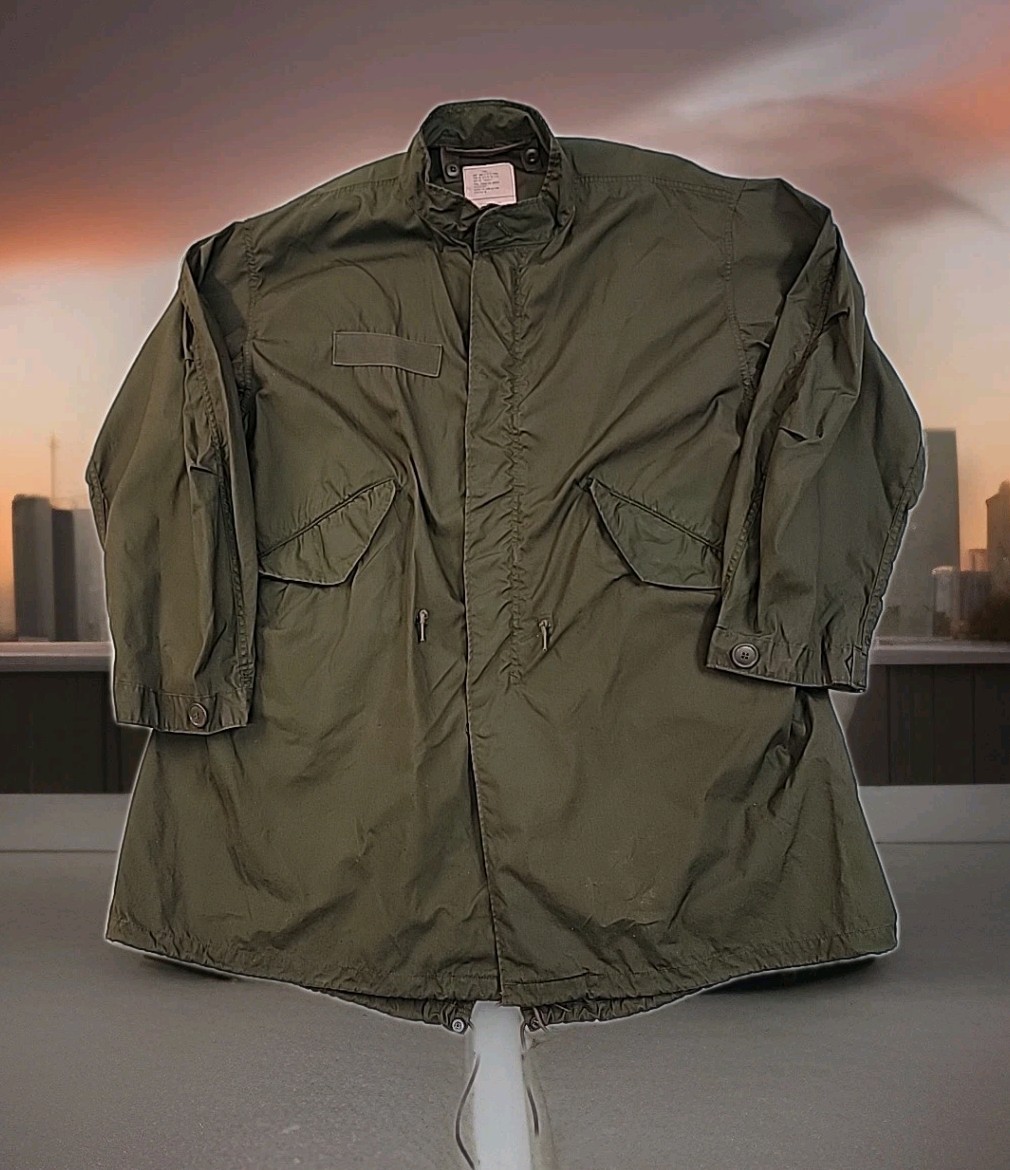 Vtg M-65 Jacket Men's Large US Army Extreme Cold Weather Fishtail Vtg M-65 Jacket Men's Large US Army Extreme Cold Weather Fishtail