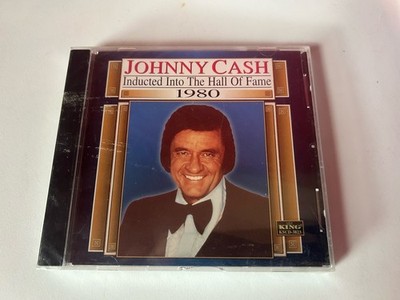 JOHNNY CASH  Inducted Into The Hall Of Fame 1980 CD! Brand New! Free Shipping!