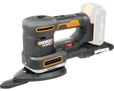 Akku-Multifunktionsschleifer 5-in-1 WORX 20V WX820.9, inkl. Zubehör, ohne Akku u