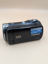 Samsung HMX-F80 HD Handheld Camcorder 52x Optical Zoom 2.7" LCD Black Untested 