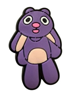 Purple Bluey Floppy Bunny Croc Charm Shoe Accessory For Kids/Adults