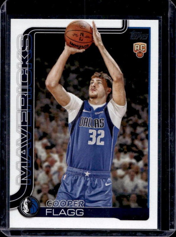 2025-26 Topps Cooper Flagg RC Rookie #201 Mavericks