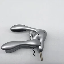 Original Rabbit Corkscrew Silver Wine Bottle Opener Works