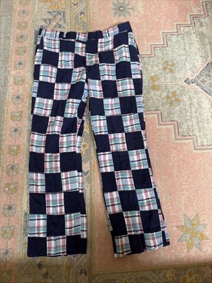Vintage 60s/70s Spor Thomson Indian Madras Patchwork Pants Men's 34 X 27  USA