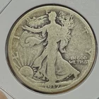 1917-S REVERSE WALKING LIBERTY SILVER HALF DOLLAR BETTER DATE COIN