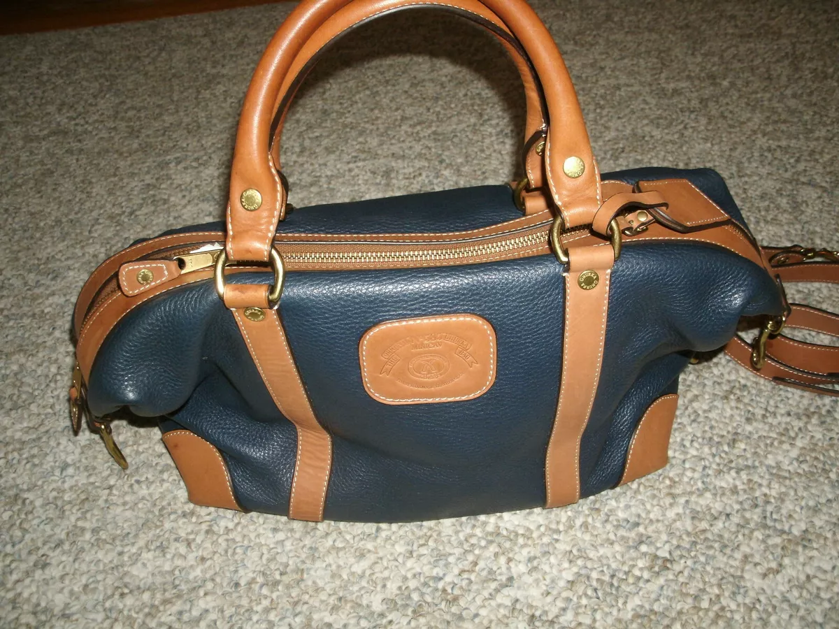 Ghurka No 585 MiniCav Leather Bag Very Good Excellent Condition