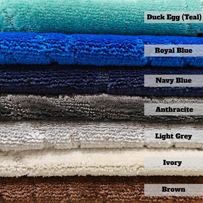 4-Piece Romany Gypsy Caravan Mat Set - Soft, Durable, Machine Washable Rugs