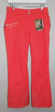 OBERMEYER Malta Pant Spritz red-ish orange snow ski pants women's size 4, NEW