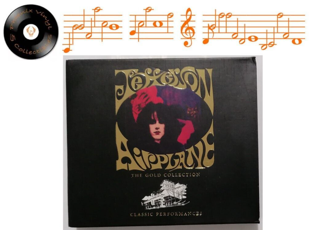 Jefferson Airplane The Gold Collection 2 CD 1997 + Booklet - EX