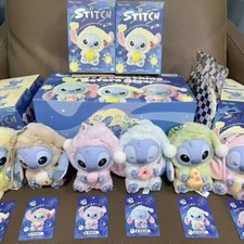 MINISO Stitch Eat Something Before Sleep Series Vinyl Figure Blind Box NEW HOT