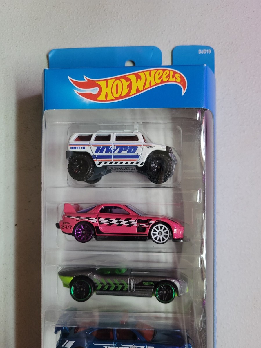 Hot Wheels EMERGENCY PURSUIT ピックアップトラック Mattel Hot Wheels 2015 Police Pursuit 5 Car Pack DJD19 *NEW* | eBay