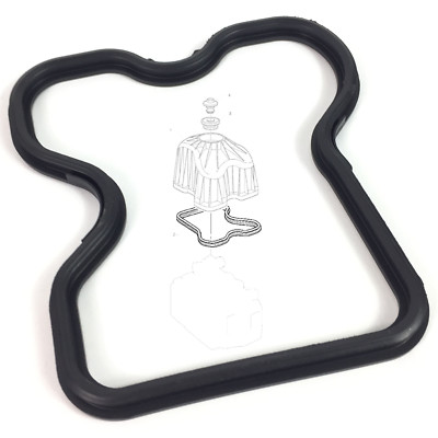 ZYLINDERKOPFHAUBE DICHTUNG PASSEND FÜR SCANIA 4ER AB 1996 1425921 531.480