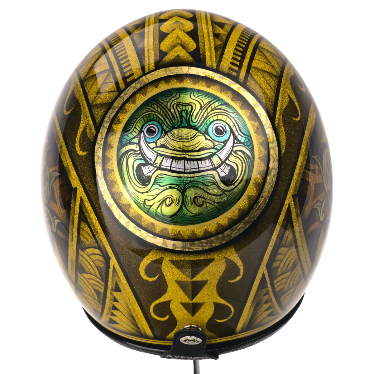 Vintage Metal Flake Airbrush Motorcycle Helmet (No. 341) Retro Style, XL | eBay Vintage Metal Flake Airbrush Motorcycle Helmet (No. 341) Retro Style, XL | eBay