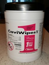 Metrex CaviWipes1 Towelettes Large 160 Canister 13-5100