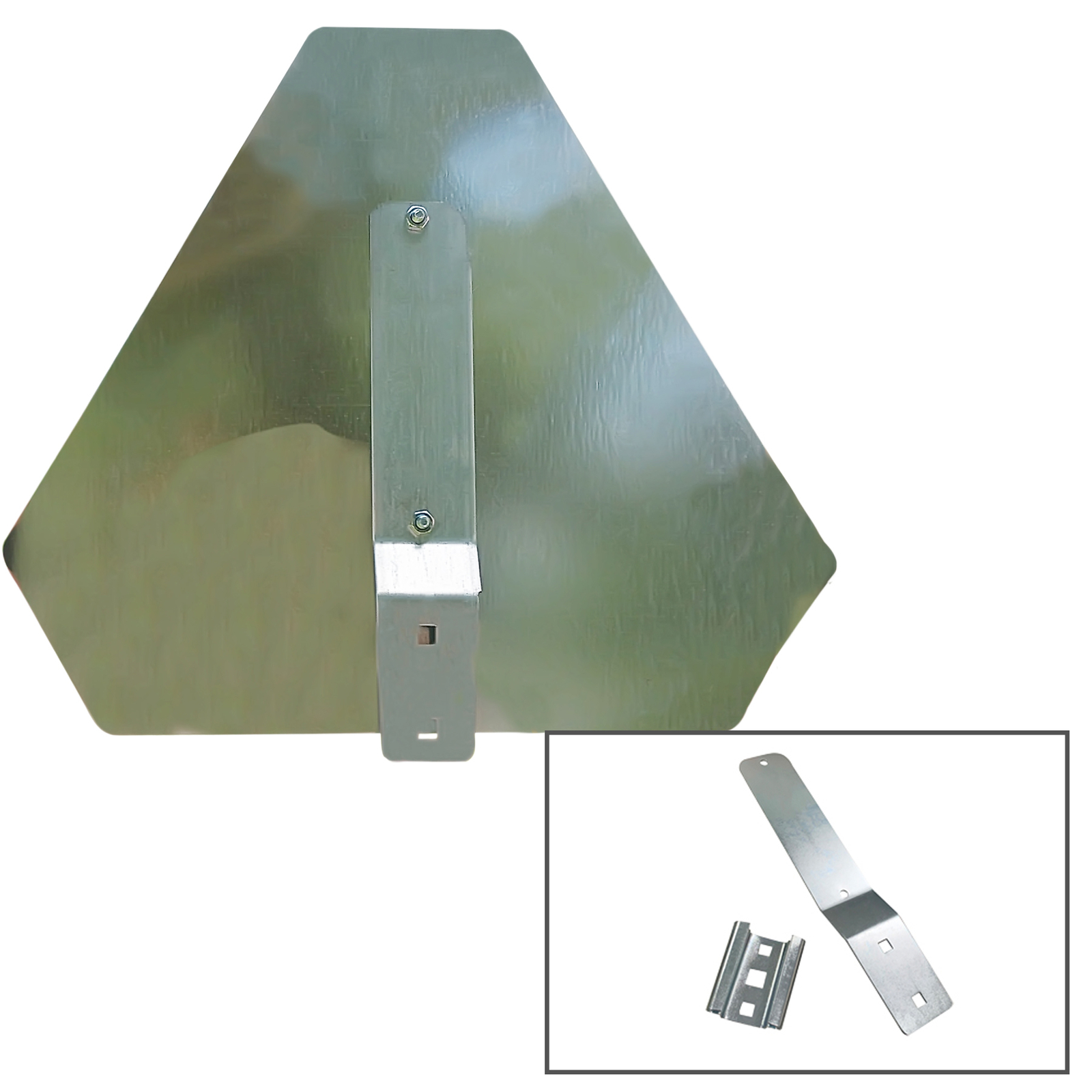 Vehicle Sign Mounting - Slow Moving Vehicle Triangle Sign Mounting for Golf Cart