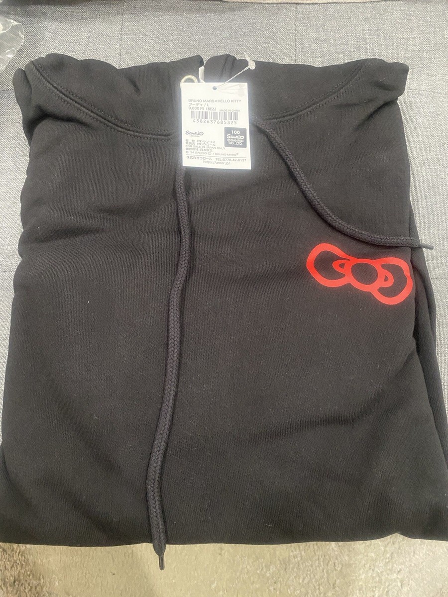 レア BRUNO MARS x HELLO KITTY HOODIE Lサイズ Bruno Mars X Hello Kitty Hoodie L NEW Japan Limited 2024