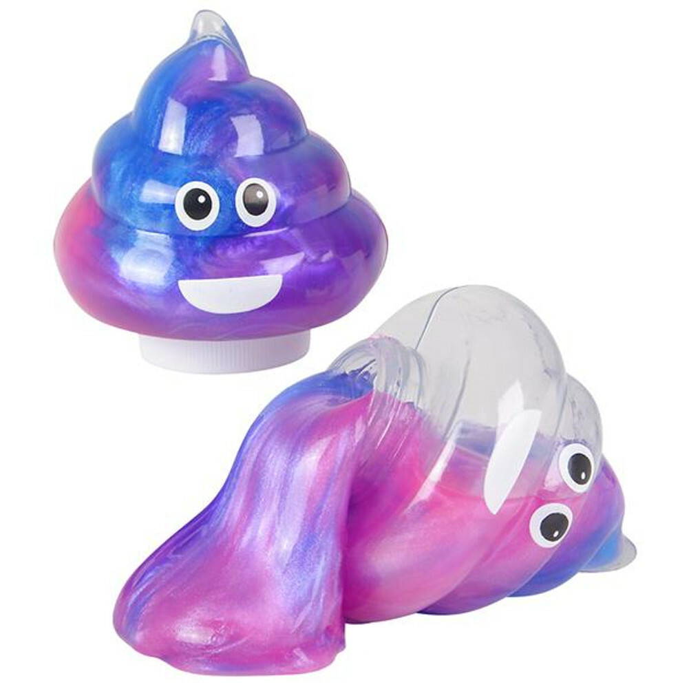 glitter unicorn poop slime