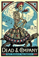 Grateful Dead Concert Poster - 12" x 18"  Color Poster