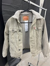 LEVIS BIG BOYS SHERPA TRUCKER JACKET SIZE M