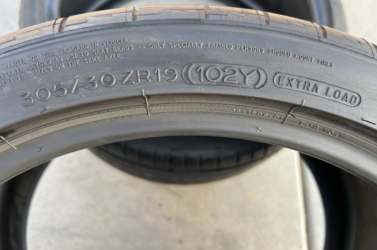 ONE BRAND NEW 305/30ZR19 (102Y) Michelin Pilot Sport PS2 N2