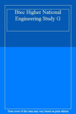 Btec Higher National Engineering Study G