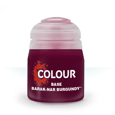 Games Workshop Warhammer - Citadel Colour BASE paint Barak-Nar Burgundy 12ml