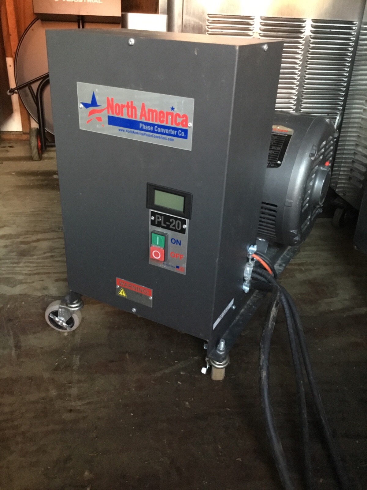 North American Phase Converter PL20 eBay