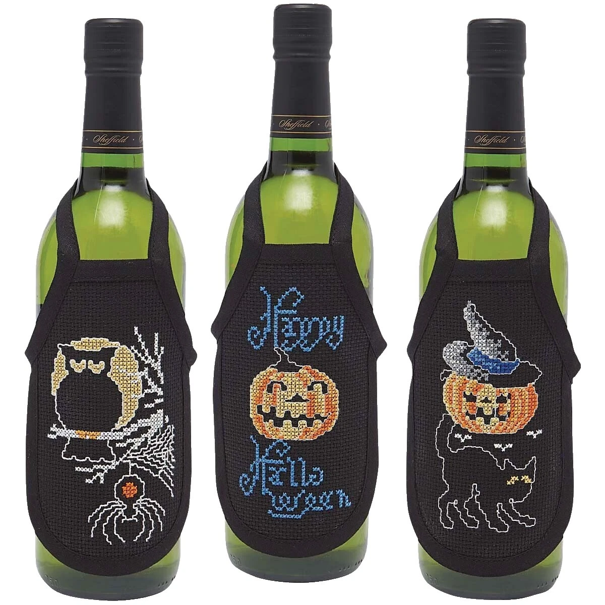 Hand Embroidery Bottle Aprons