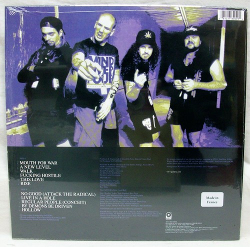 NEW Sealed Pantera "Vulgar Display Of Power" LP Marble Vinyl Record (RCV1 91758) - Picture 2 of 2