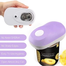 Kratax One Touch Electric Can Opener, Auto Stop by Smart Sensor, No Sharp Edge