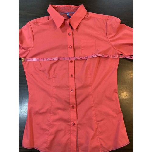 Kuhl Camicia Donna Eryn Donna Piccola Elasticizzata Rosa Salmone Unica Western Minimal - Foto 6 di 13