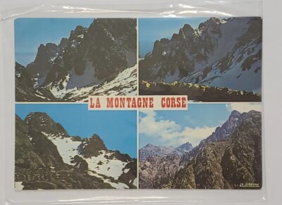 Postcard La Montagne Corse Mountain Charms and Colours France Unposted 