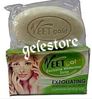 X2 Veetgold exclusive  whitenizer Extra Exfoliating soap  200g x 2 sale