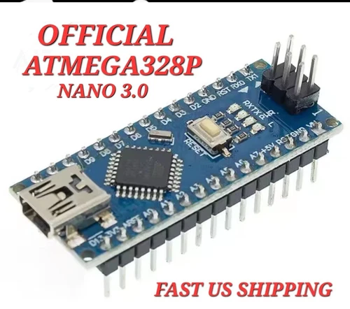 Nano V3.0 ATMEL mega328P Mini-USB - Compact Arduino-Compatible Development Board