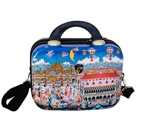 HEYS Fazzino Carnevale Venezia Make Up Carry On Bag Luggage Pop Art Venice 