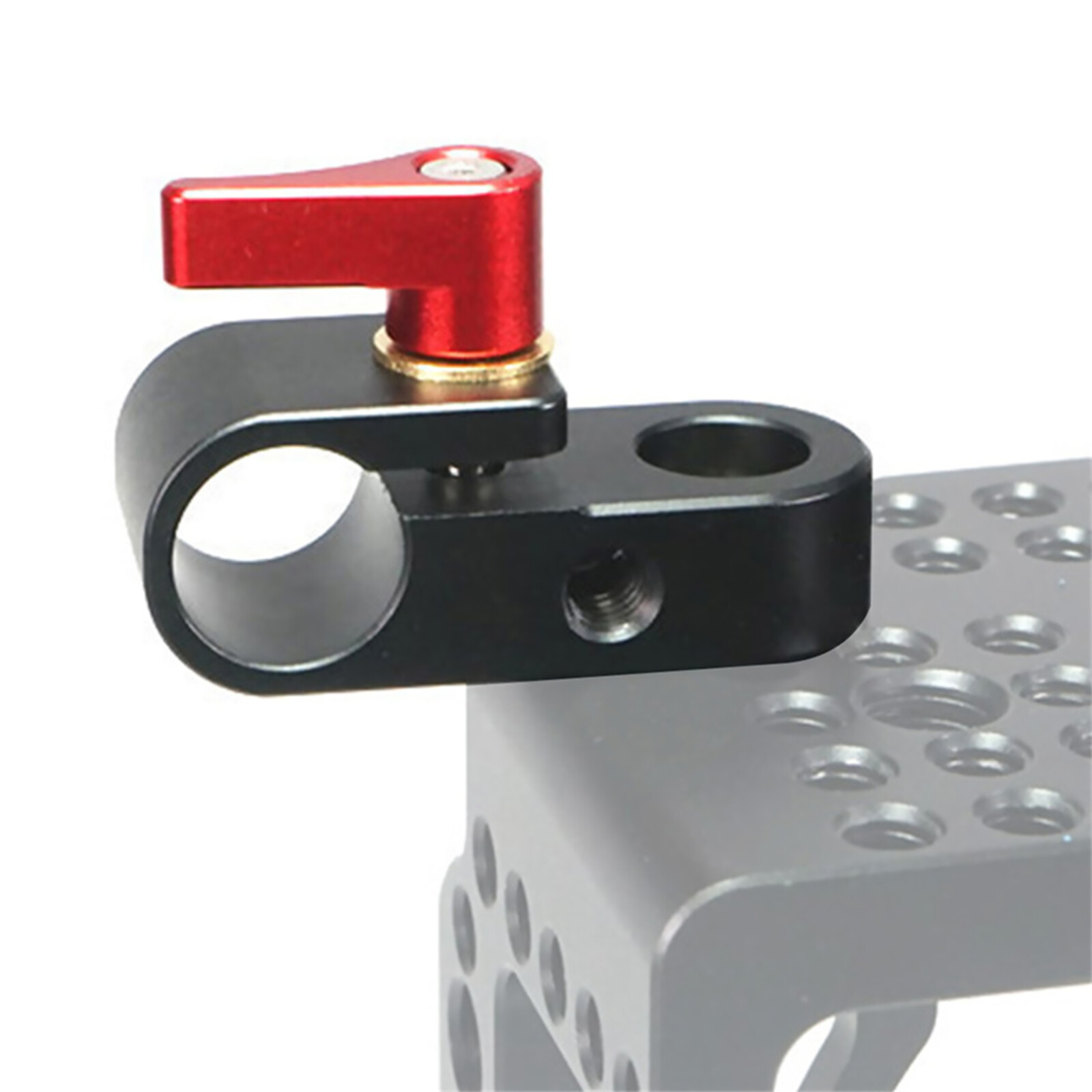 New Single Hole 15mm Rail Clamp Mount Rod Holder For Camera Rig Rod Accessories