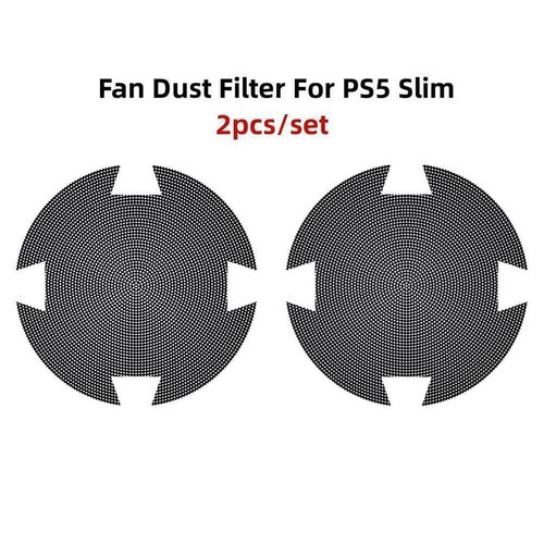 2 Pack For Ps5 Pro / slim Heatsink Fan Dust Filter S2 Cover I9G8 Lot Q0E0 - Afbeelding 7 van 13