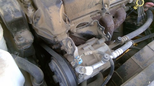 2000 Saturn Sl2 Mount Bracket Set For Ac Compressor Oem Dohc - Picture 4 of 10
