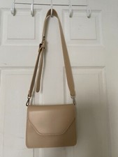Faux Leather Shoulder Bag