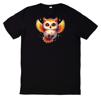 T-Shirt Niedliche Glitzernde süße Eule