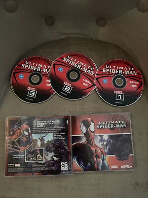 Ultimate Spider-Man PC CD Rom 3 Discs
