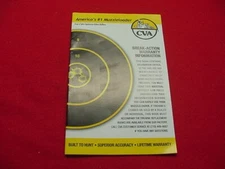 CVA Optima Elite- Muzzleloader Rifle- Instruction Manual - Nice !!