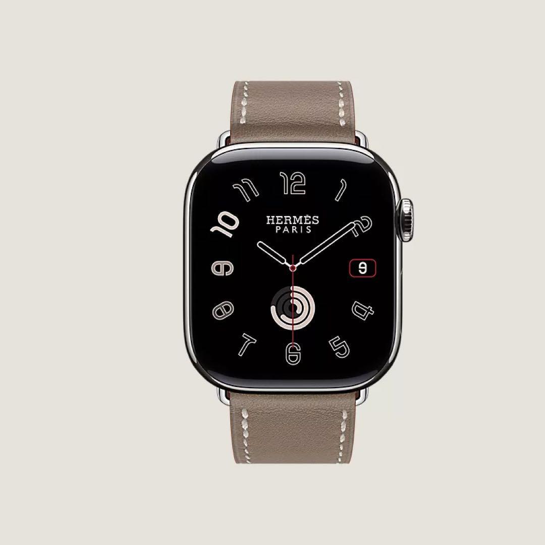 Apple Watch Hermes Simple Tour Leather Strap