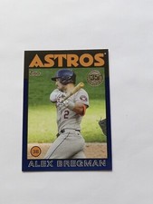 2021 Topps 1986 Topps Baseball 35th Anniversary Blue  #86B-30 Alex Bregman 