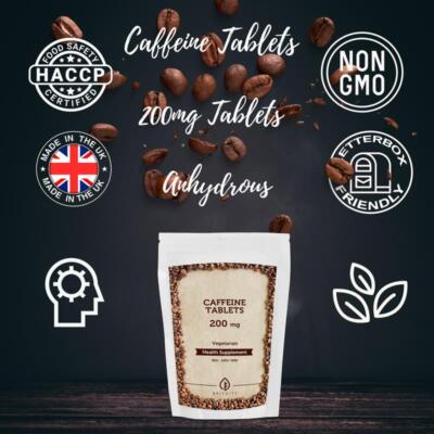 Koffein 200 mg Vitamine 120 Energietabletten BRITVITS