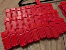 Joy Mangano Huggable Felt Slim Hangers Clips (Set of 60)