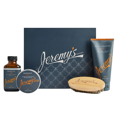 Jeremys Rasierer - BARTSET ÖL / BALSAM / SHAMPOO / BÜRSTE